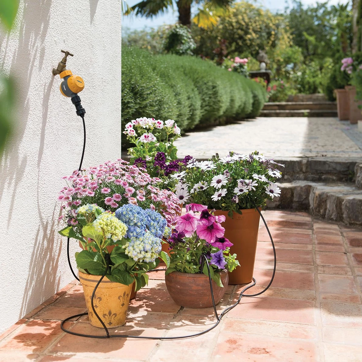 Hozelock 15 Pot Watering Kit With Mechanical Timer - Image 5