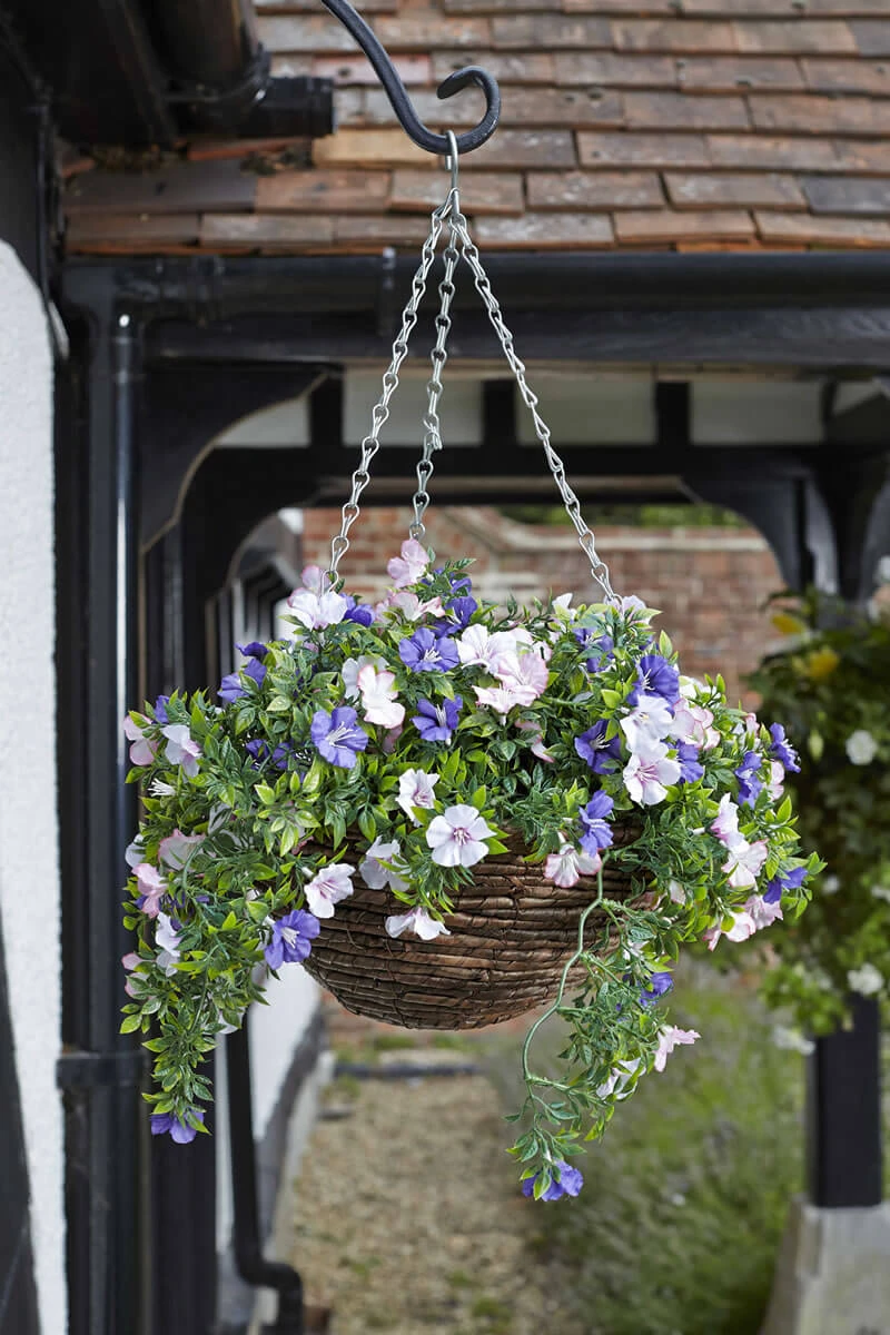 Easy Basket - Petunias - Hanging Basket