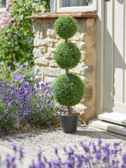 Trio Ball Topiary Tree - 80cm