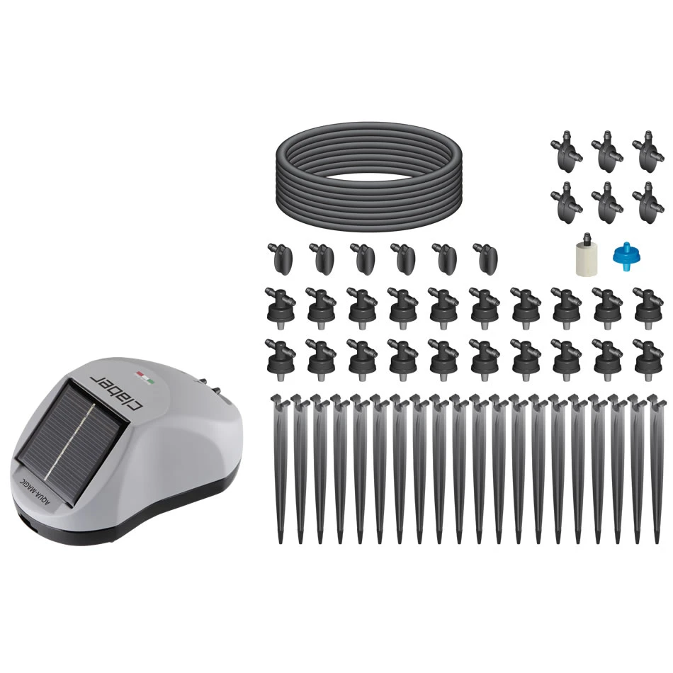 Claber Aqua-Magic Solar Powered Automatic Watering Kit - Image 2