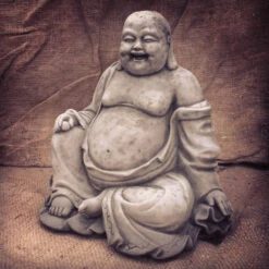 Happy Sitting Buddha Garden Ornament