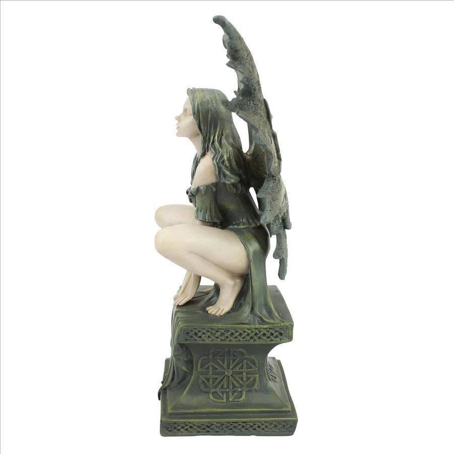 Celtic Fairy's Perilous Perch Garden Ornament By Design Toscano - Image 4