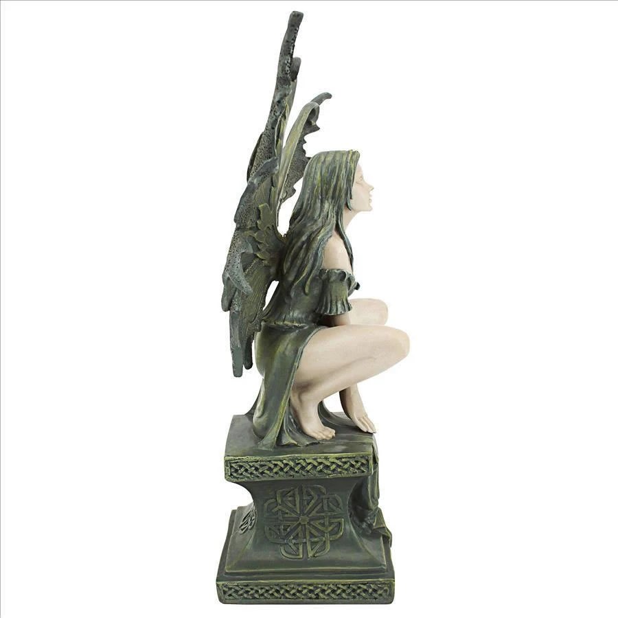 Celtic Fairy's Perilous Perch Garden Ornament By Design Toscano - Image 6