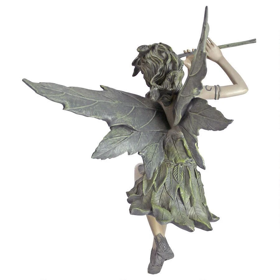 Fairy Of The West Wind Garden Ornament By Design Toscano - Image 5