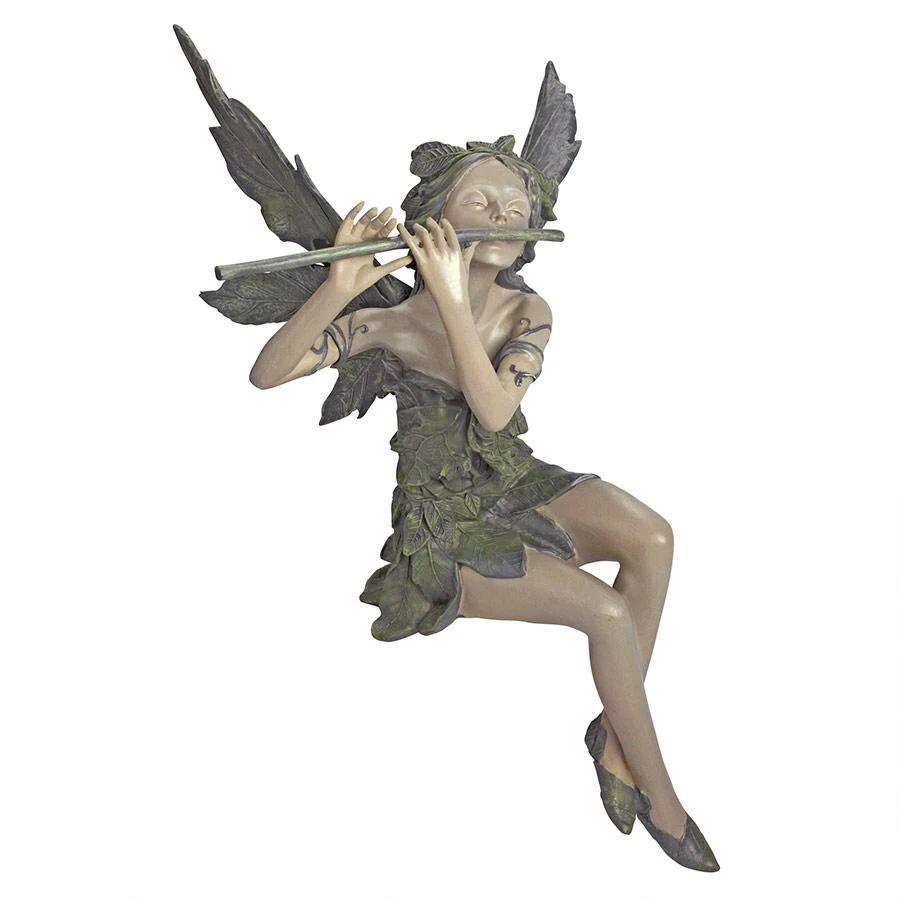 Fairy Of The West Wind Garden Ornament By Design Toscano - Image 2