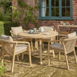 Kettler Cora Rope 4 Seater Dining Set