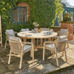Kettler Cora Rope 6 Seater Dining Set
