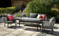Hartman Dubai Lounge Set In Xerix/Slate - No Bench