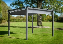 Hartman Roma Pergola 3m X 3m - Grey