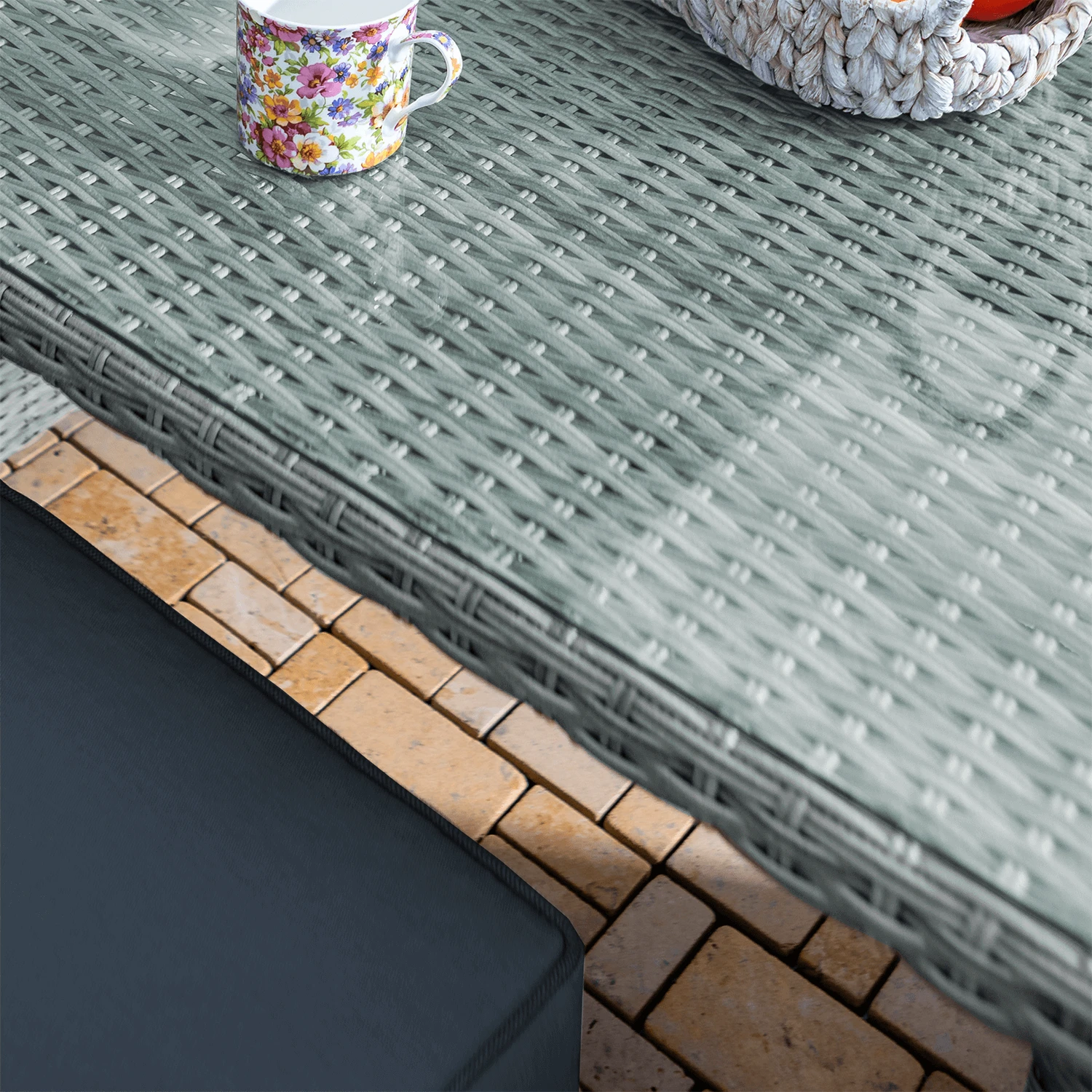 Hartman Westbury Rectangular Corner Sofa Set In Ash / Slate - Image 2