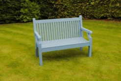 Sandwick Winawood 2 Seater Wood Effect Garden Bench - Blue
