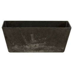 Artstone Balcony Trough Ella Black Large