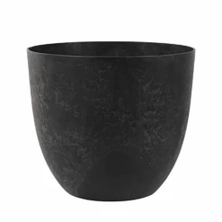 Artstone Pot Bola Black Large