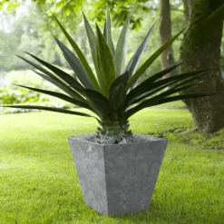 Artstone Pot Ella Grey Small