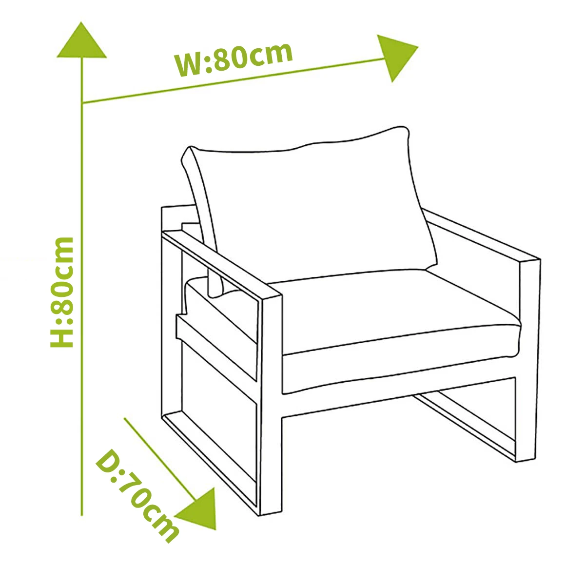 Hartman Vienna Lounge Chair In Xerix/Slate - Image 2