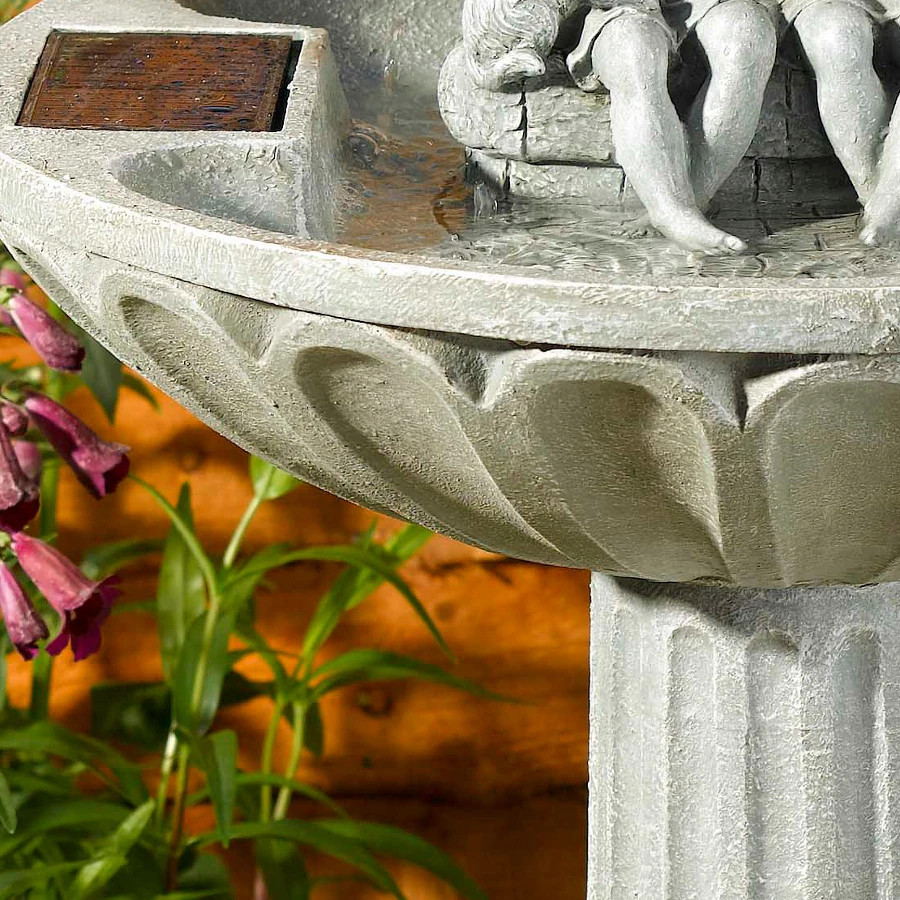 Solar Umbrella Fountain Water Feature - Image 3