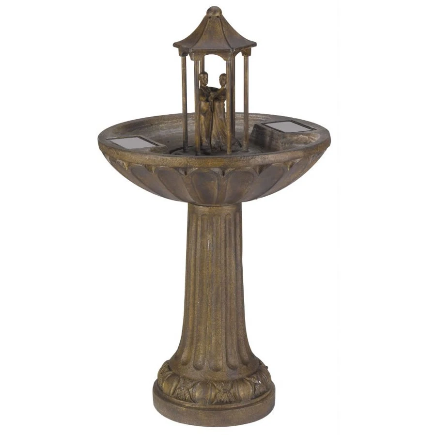 Solar Powered Water Feature - Dancing Couple - Image 4