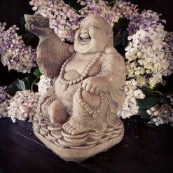 Lucky Buddha Stone Ornament