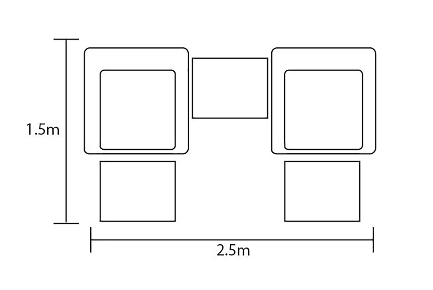 Hartman Amalfi Companion Set In Antique Grey/Platinum - Image 2