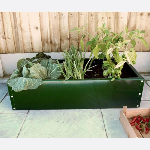 Everlasting Plain Aluminium Raised Bed 100cm Long X 100cm Wide