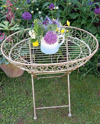 Folding Ornate Display Table