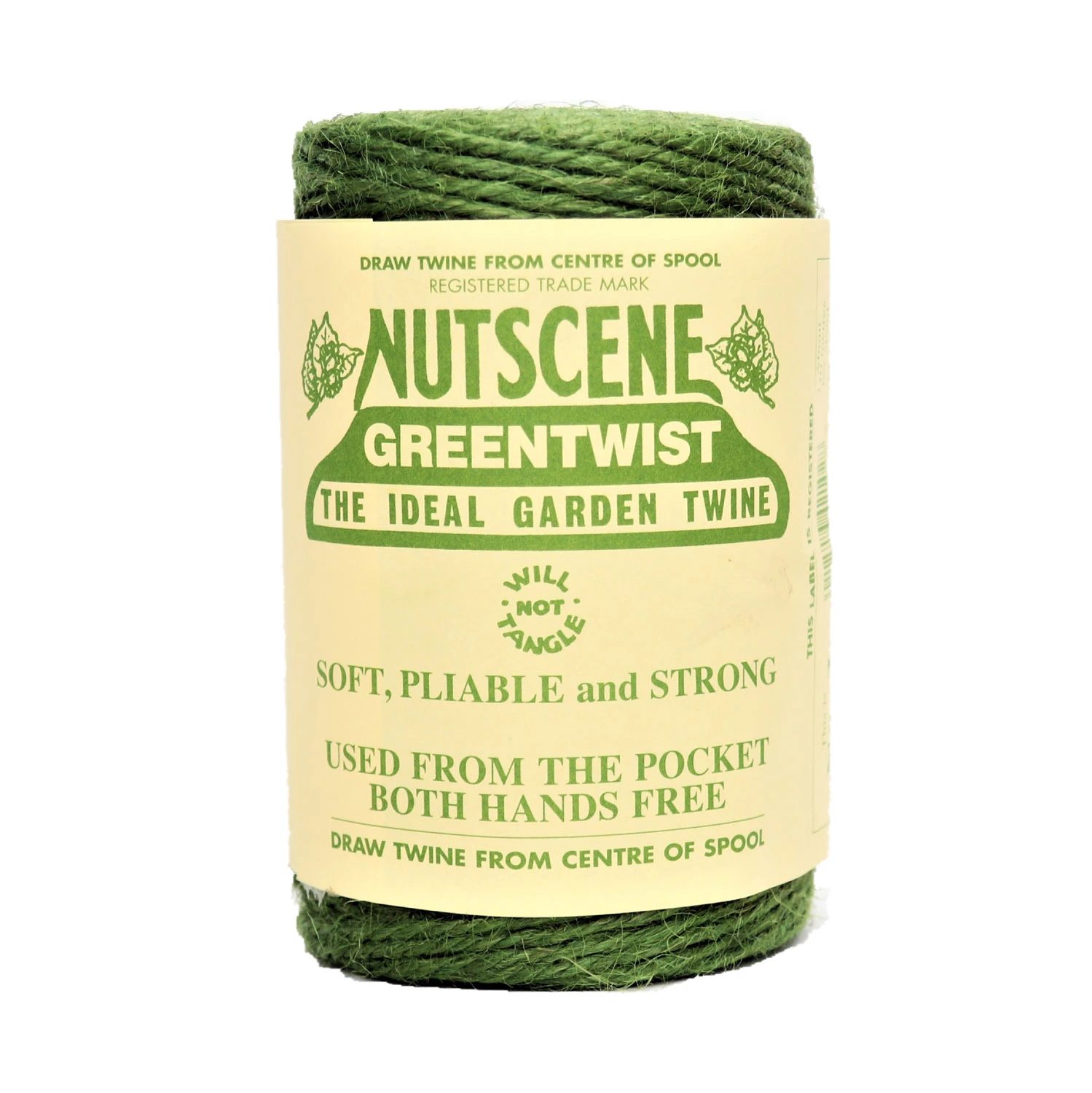 Nutscene 110m Jute Twine - Green