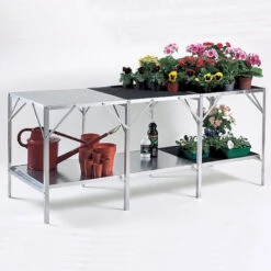 Greenhouse Benching Two Tier - 64cm Wide - Slatted Surface