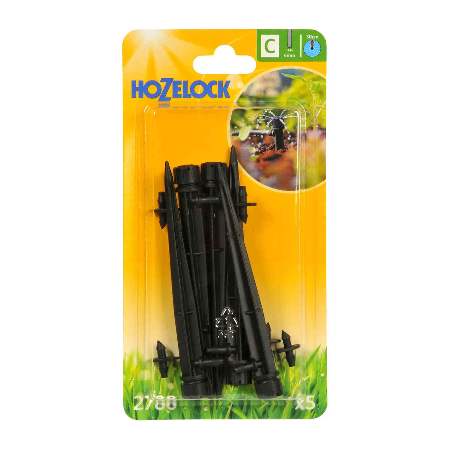 Hozelock Micro Irrigation Stake Adjustable Dripper - 2788 - Image 2