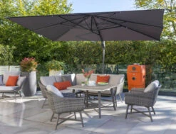 Kettler LaMode Weave Corner Sofa Dining Set