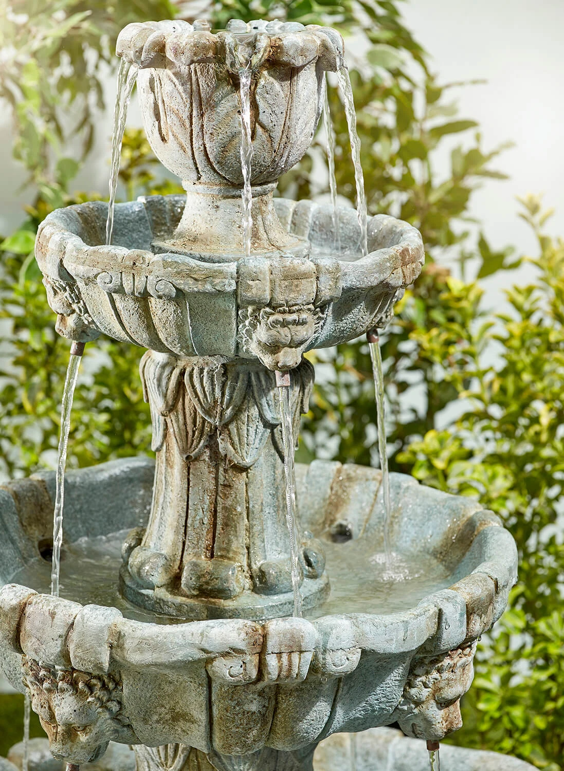 Lioness Fountain Easy Fountain Garden Water Feature - Image 2