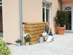 Garantia Rocky Wall Tank, 400 Litres, In Sandstone