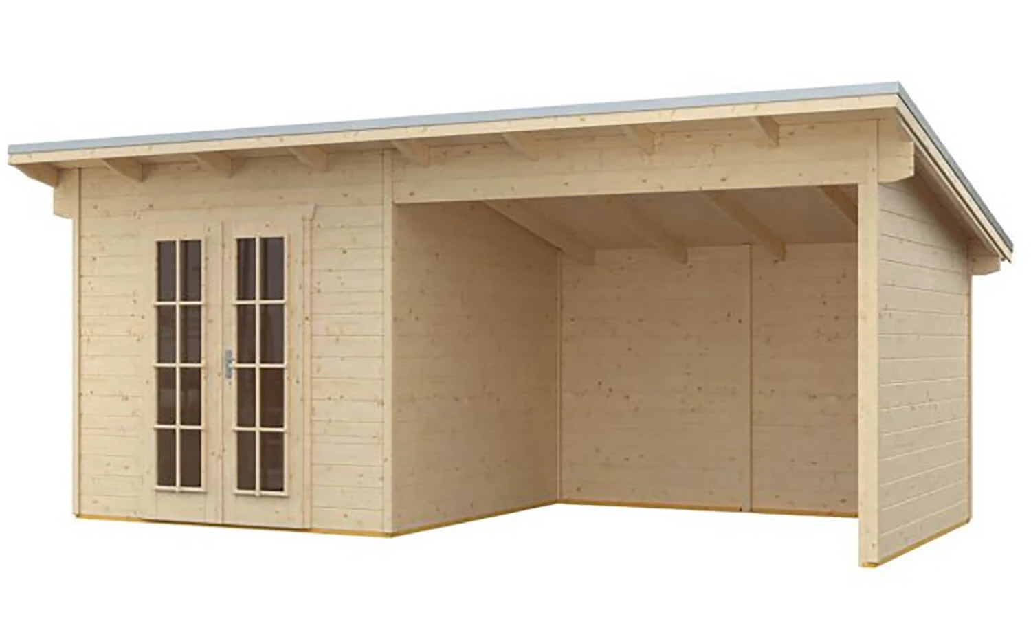 Rowlinson Oasis Garden Cabin In A Natural Finish - Image 2