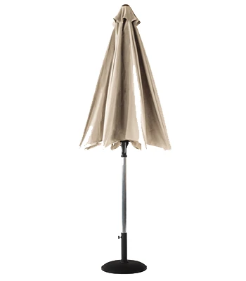 Hartman Luxury Round 2.5m Parasol - Dove - Image 2