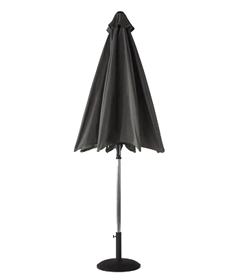Hartman Luxury Round 3m Parasol - Dark Grey - Image 2