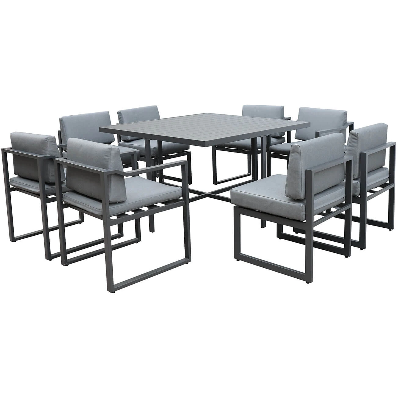 Kettler Menos Versa 8 Seat Compact Dining Set - Image 4