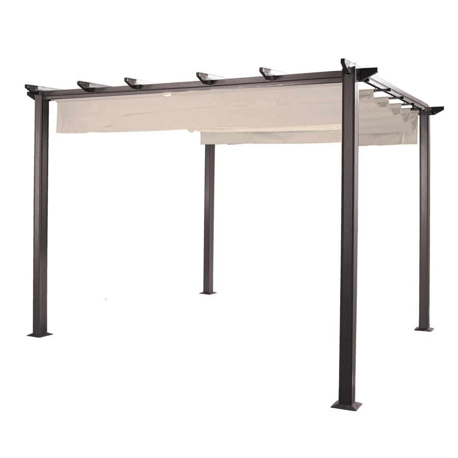 Hartman Roma Pergola 3m X 3m - Bronze Caramel - Image 3