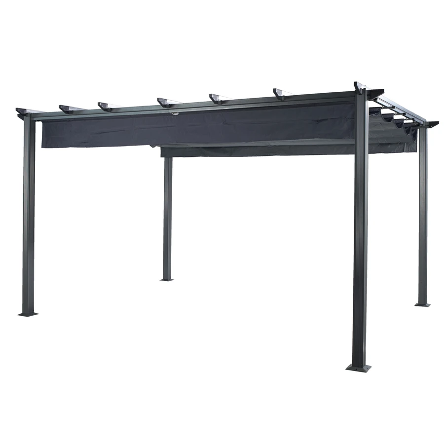 Hartman Roma Pergola 4m X 3m - Grey - Image 4