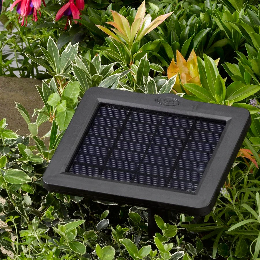 Solar Neptune Blue Cascade Water Fountain - Image 3