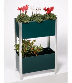 Two Tier Everlasting Planter 91cm - Green