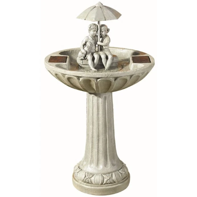 Solar Umbrella Fountain Water Feature - Image 4