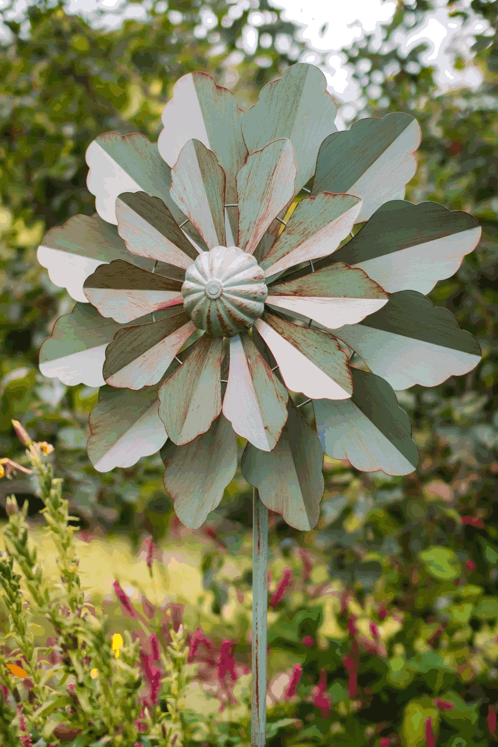 Jonart Versailles Wind Spinner - Verdigris Finish