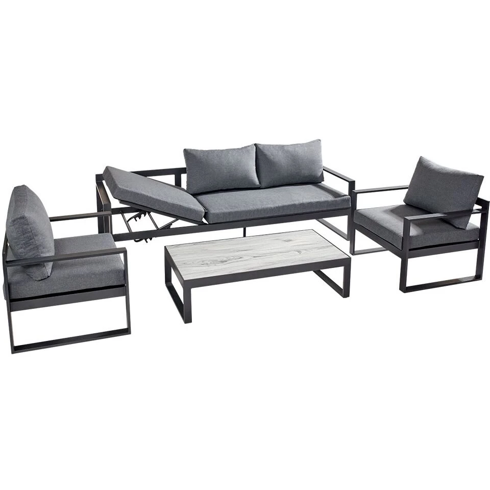 Hartman Vienna Lounge Sofa Set With Integrated Lounger - Image 5